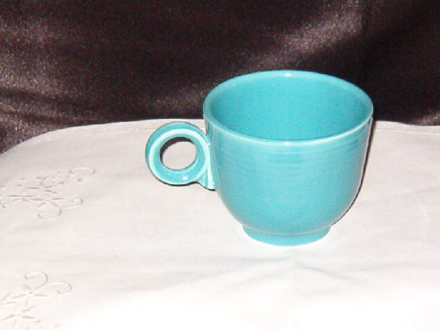 Homer Laughlin Fiesta Turquoise Cup