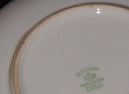 Meito China Hand Painted Jonroth Studios Plate