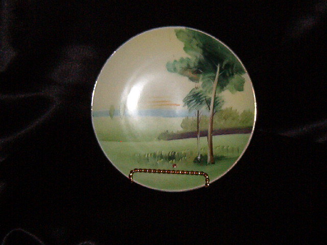 Meito China Hand Painted Jonroth Studios Plate