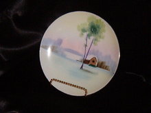 Meito China Hand Painted Jonroth Studios Plate