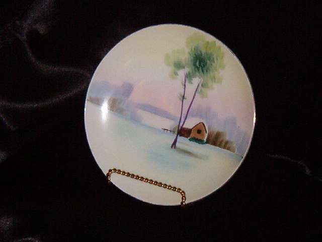 Meito China Hand Painted Jonroth Studios Plate