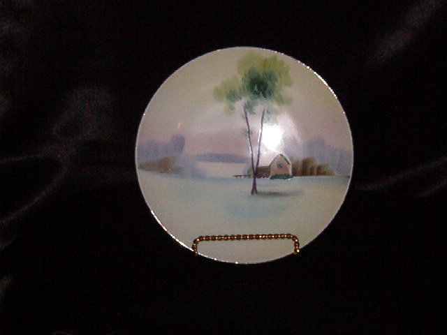 Meito China Hand Painted Jonroth Studios Plate
