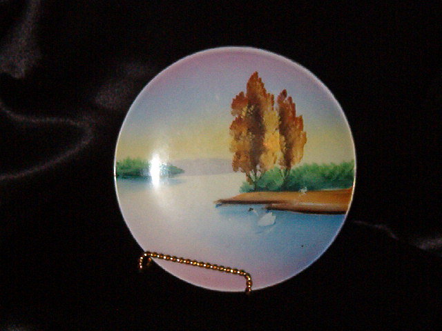 Hand Painted Japan Plate