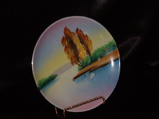 Hand Painted Japan Plate