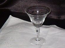 Etched Crystal Liquor Coctail