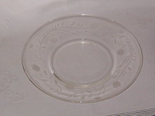 Libbey Rock Sharpe 3005-16 Luncheon Plate