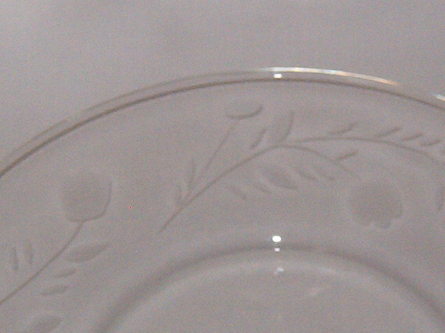 Libbey Rock Sharpe 3005-16 Luncheon Plate