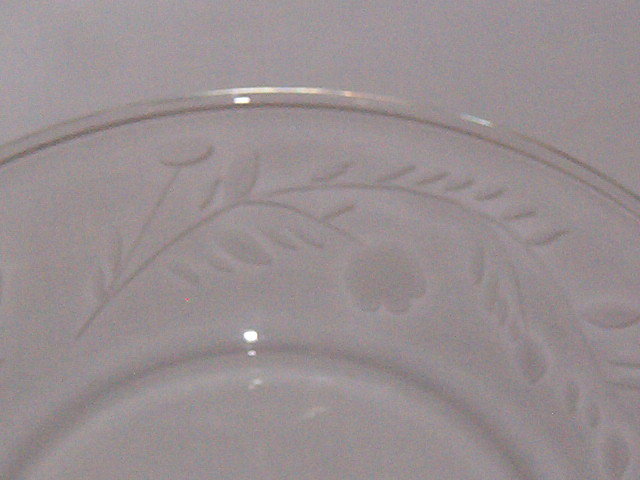 Libbey Rock Sharpe 3005-16 Luncheon Plate