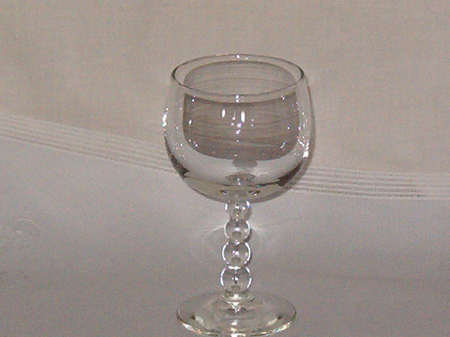 Libbey Rock Sharpe Knob Hill 3009 Wine Rhine Goblet