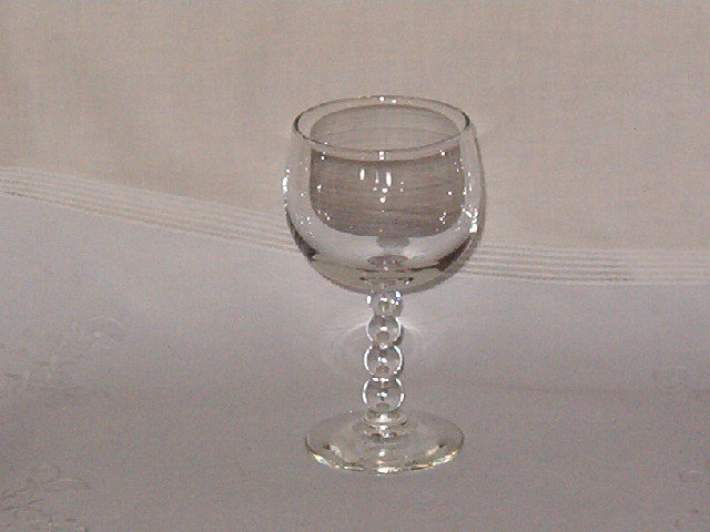 Libbey Rock Sharpe Knob Hill 3009 Wine Rhine Goblet