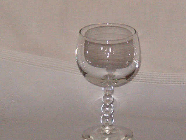 Libbey Rock Sharpe Knob Hill 3009 Wine Rhine Goblet
