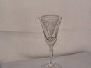 Imperial Glass Etched Goblet