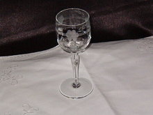 Etched Crystal Cordial