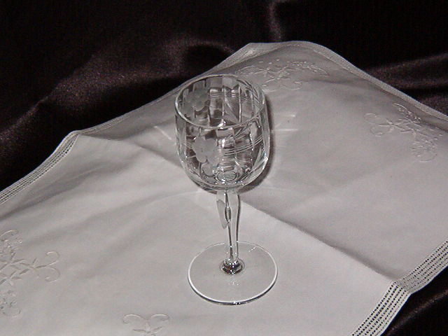 Etched Crystal Cordial