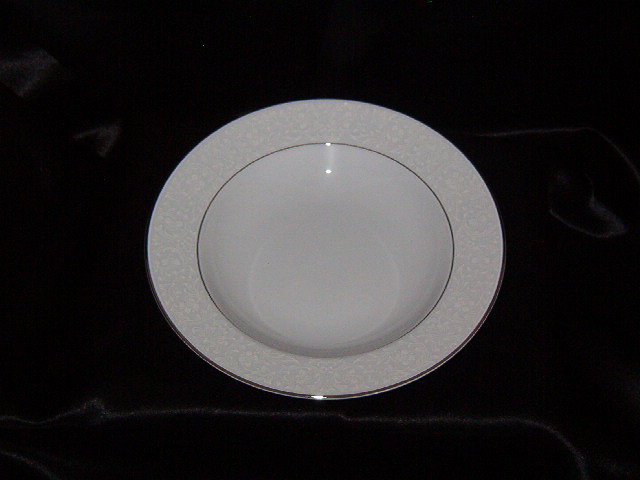 Style House Brocade Rimmed Soup Bowl