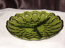Anchor Hocking Fairfield Divided Relish Dish