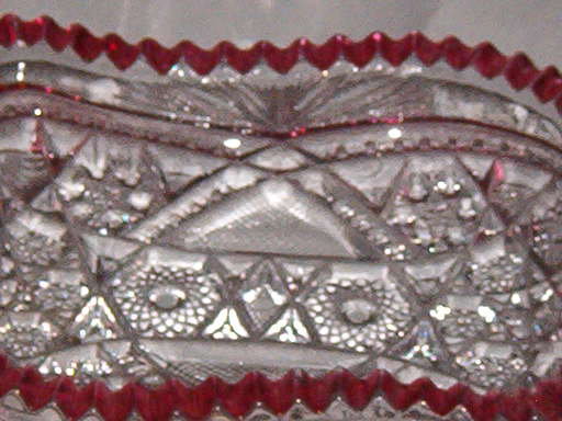 McKee Glass Co Fentec Olive Dish