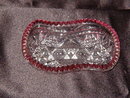 McKee Glass Co Fentec Olive Dish