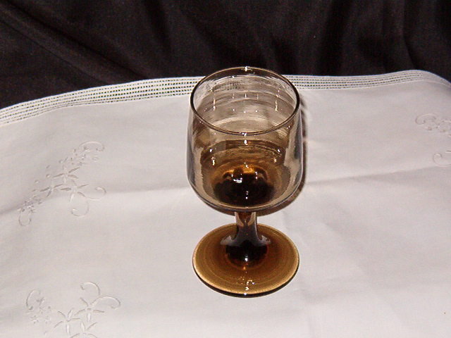 Libbey/Rock Sharpe Tawny Accent Wine Glass