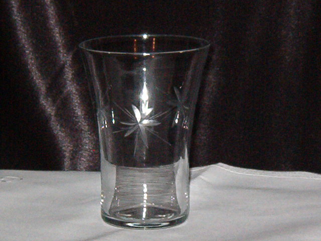 Etched Juice Glass