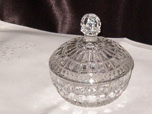 Lead Crystal Candy Dish