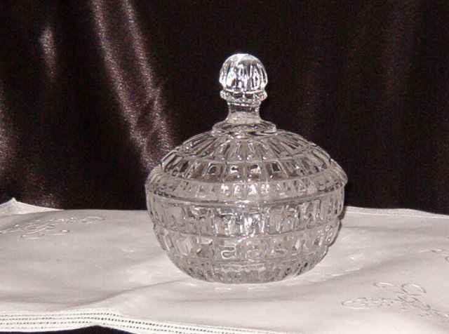 Lead Crystal Candy Dish
