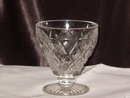 Hazel Atlas Diamond Thumbprint Champagne/Tall Sherbet