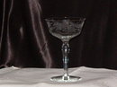 Vintage Etched Stemware Champagne Tall Sherbet