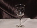 Vintage Etched Stemware Wine
