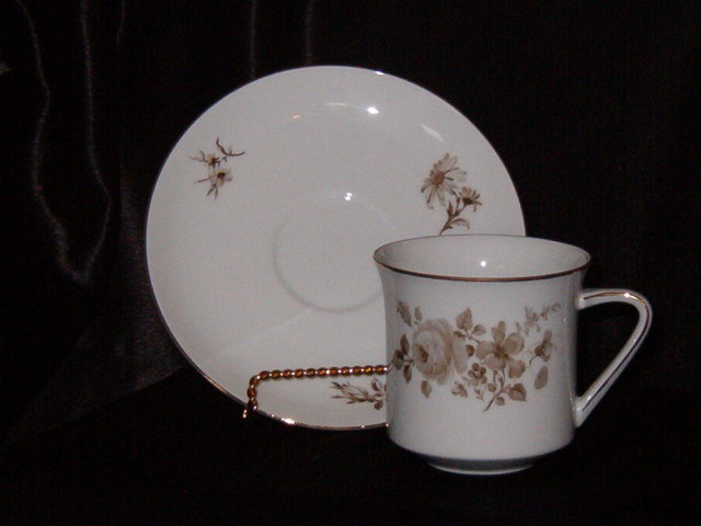 Johann Haviland Twilight Rose Cup & Saucer
