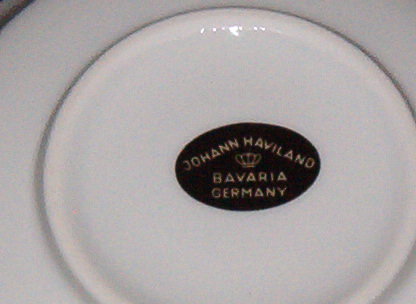 Johann Haviland Twilight Rose Fruit Dessert Bowl