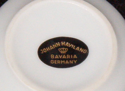 Johann Haviland Twilight Rose Creamer