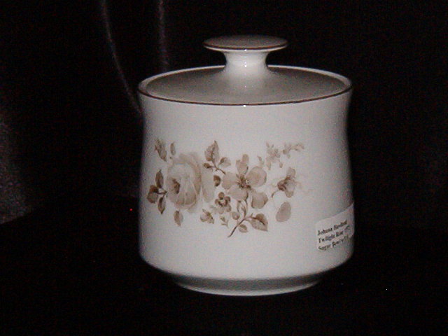 Johann Haviland Twilight Rose Sugar Bowl w/Lid