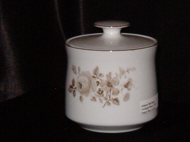 Johann Haviland Twilight Rose Sugar Bowl w/Lid