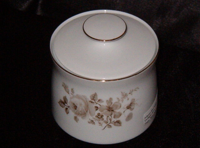 Johann Haviland Twilight Rose Sugar Bowl w/Lid
