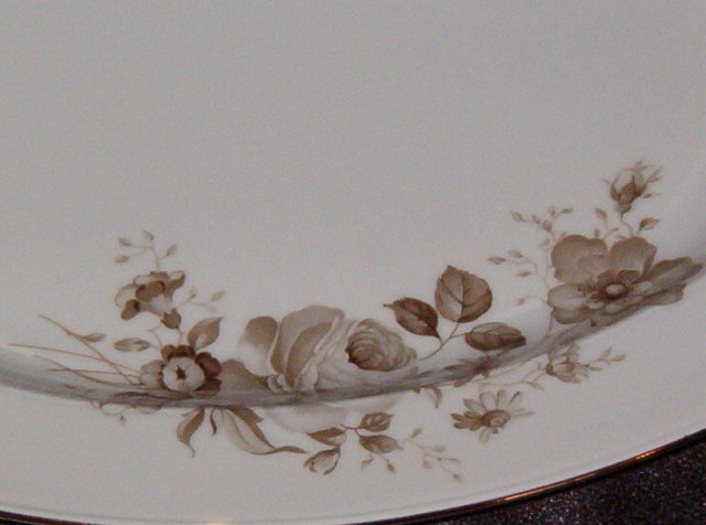 Johann Haviland Twilight Rose Oval Serving Platter