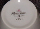 Rose China Duet Cup