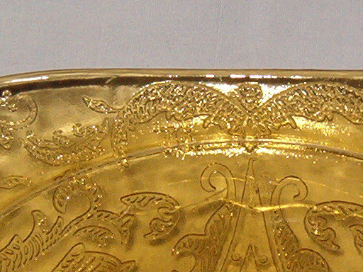 Federal Glass Madrid Amber 1976 Soup Bowl