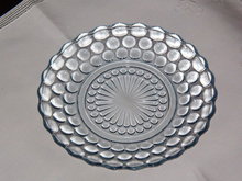 Anchor Hocking Bubble Blue Bread & Butter Plate