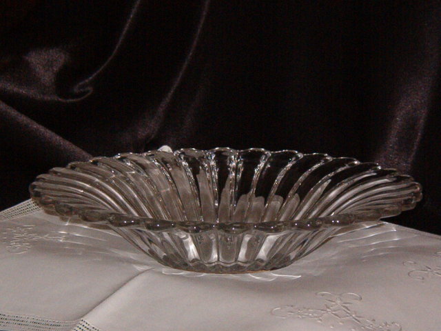 A. H. Heisey Crystolite Flared Bowl