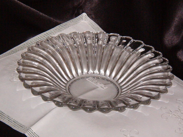 A. H. Heisey Crystolite Flared Bowl