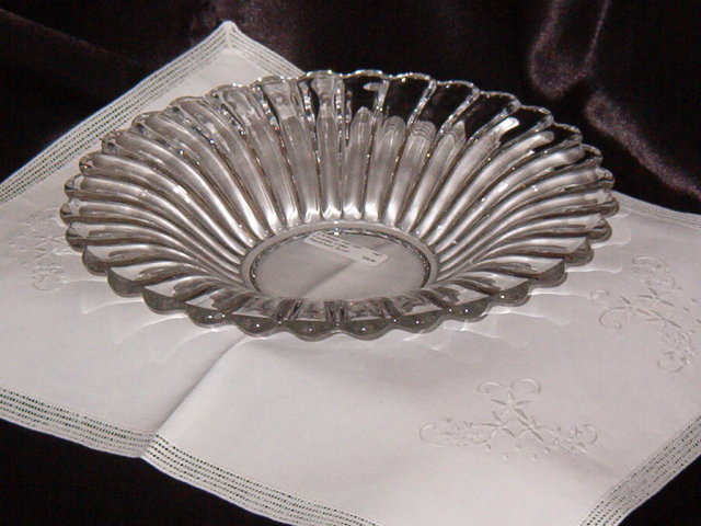 A. H. Heisey Crystolite Flared Bowl
