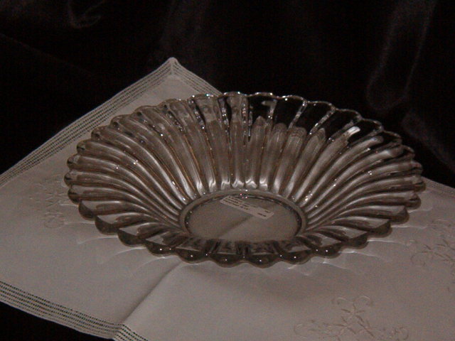 A. H. Heisey Crystolite Flared Bowl