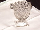 Indiana Glass Co. Pretzel Clear Creamer