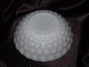 Anchor Hocking Bubble Milk Glass Bowl