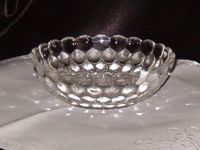 Anchor Hocking Bubble Clear Cereal Bowl