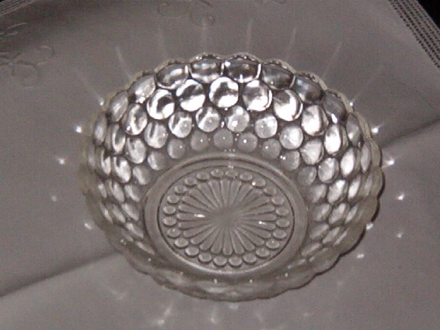 Anchor Hocking Bubble Clear Cereal Bowl