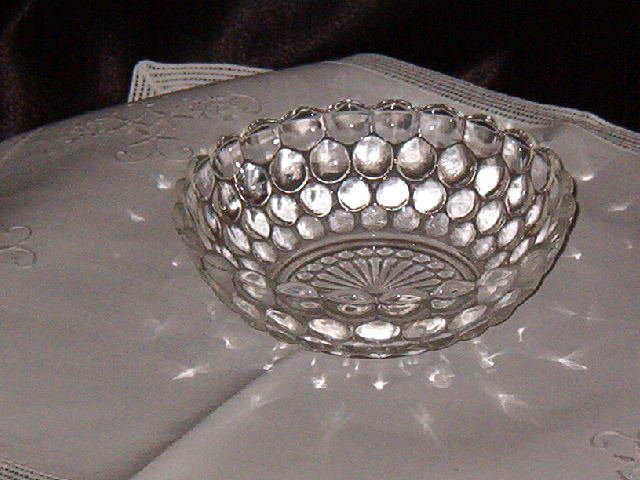 Anchor Hocking Bubble Clear Cereal Bowl