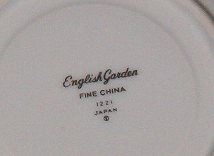 Fine China Japan English Garden Saucer