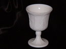 Colony Harvest Milk Glass Goblet